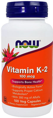 NOW Foods Vitamin K-2 kapsulės