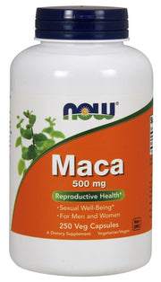 Maca maisto papildas, 500mg, 250 kapsulių, reprodukcinės sveikatos