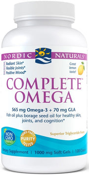 Nordic Naturals Omega, citrininis
