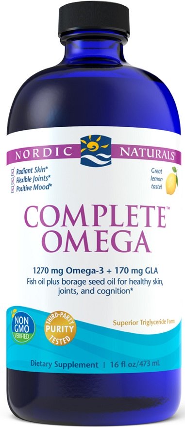 Nordic Naturals Complete Omega, 1270 mg sidrunimahlaga - 473 ml.