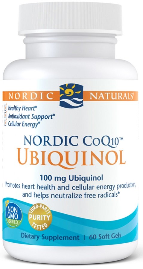 Nordic Naturals Nordic CoQ10 ubikinool, 100mg - 60 kapslit