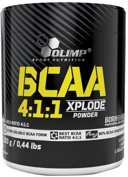 Olimp Nutrition BCAA 4:1:1 Xplode, Pear - 200g maisto papildas sporto mitybai
