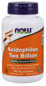 NOW Foods Acidophilus Two Billion - 100 kapsulių