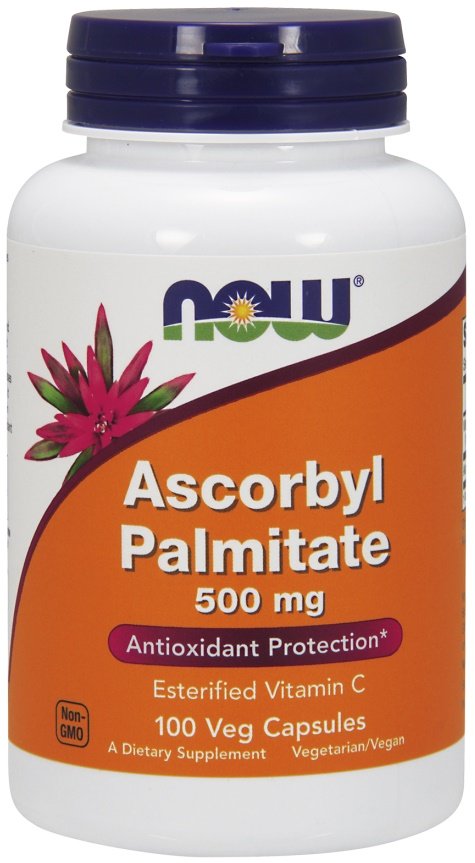 NOW Foods Ascorbyl Palmitate, 500mg, maisto papildas, vitaminai
