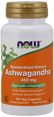 NOW Foods Ashwagandha ekstrakt, 450 mg - 90 kapslit