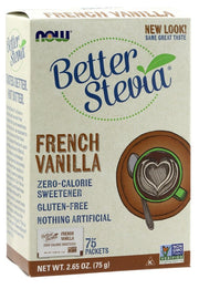 Better Stevia pakeliai, prancūziška vanilė, sveikas saldiklis