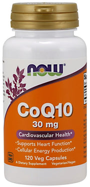 Maisto papildas CoQ10, 30mg, 120 kapsulių
