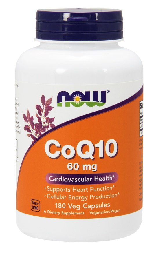NOW Foods CoQ10 60mg kapsulės