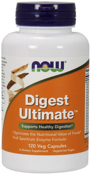 NOW Foods Digest Ultimate - 120 kapsulių, sveikatinimo papildas, virškinimo fermentai