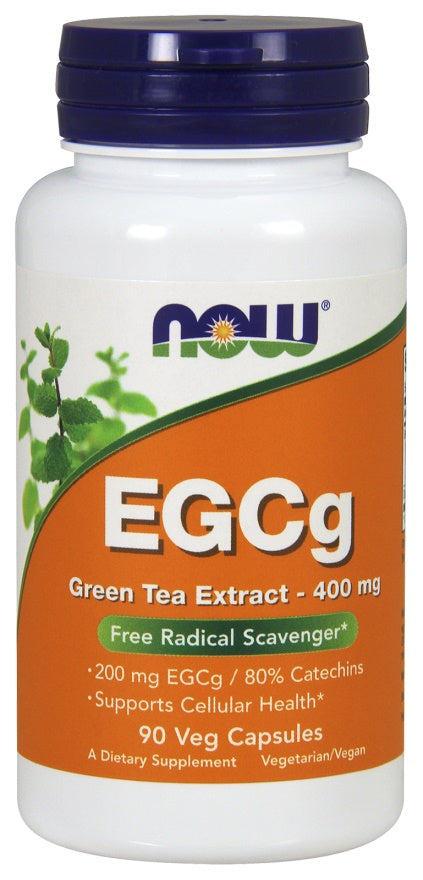 NOW Foods EGCg Žaliosios arbatos ekstraktas, 400mg, 90 kapsulių