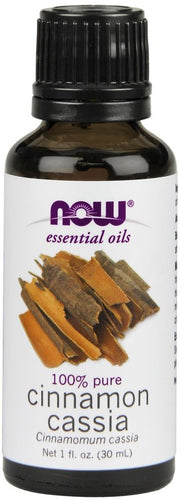 Eteriniai aliejai, NOW Foods, Cinamonas Cassia, 30 ml