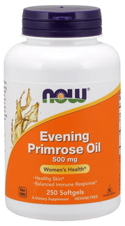 NOW Foods Evening Primrose Oil, 500mg - 250 kapsulių