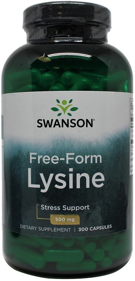 Swanson lysino kapsulės