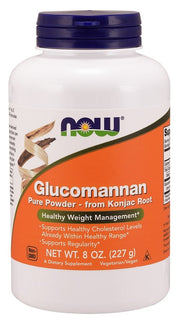 NOW Foods Glükomannaan Konjaki juurest, puhas pulber - 227 grammi
