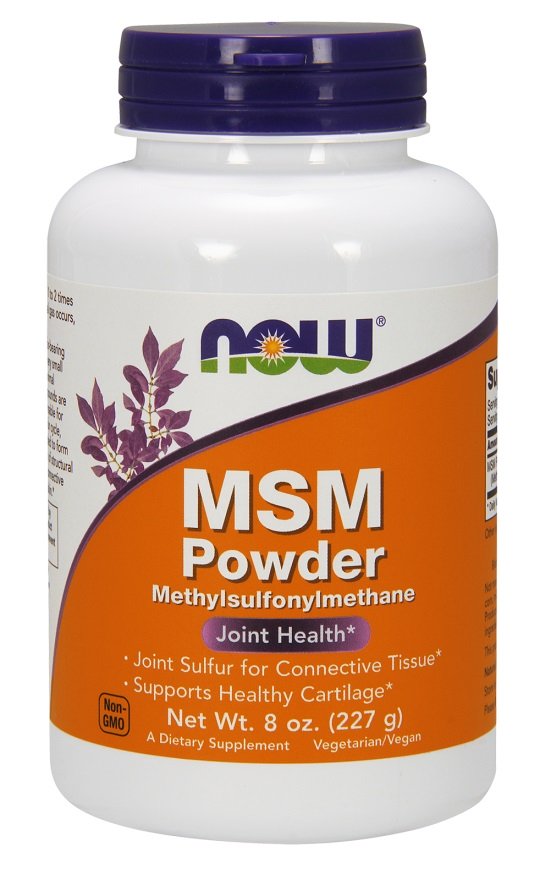 NOW Foods MSM milteliai, 227 g, sanariams