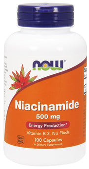Niacinamidas kapsulės, vitaminai, maisto papildas