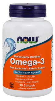 NOW Foods Omega-3 kapsulės