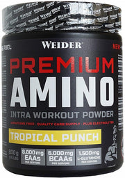 Weider amino papildas Tropical Punch, sporto papildas, 800g