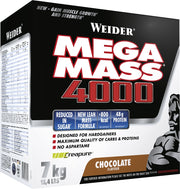 Weider Mega Mass 4000 šokolado maisto papildas, 7 kg
