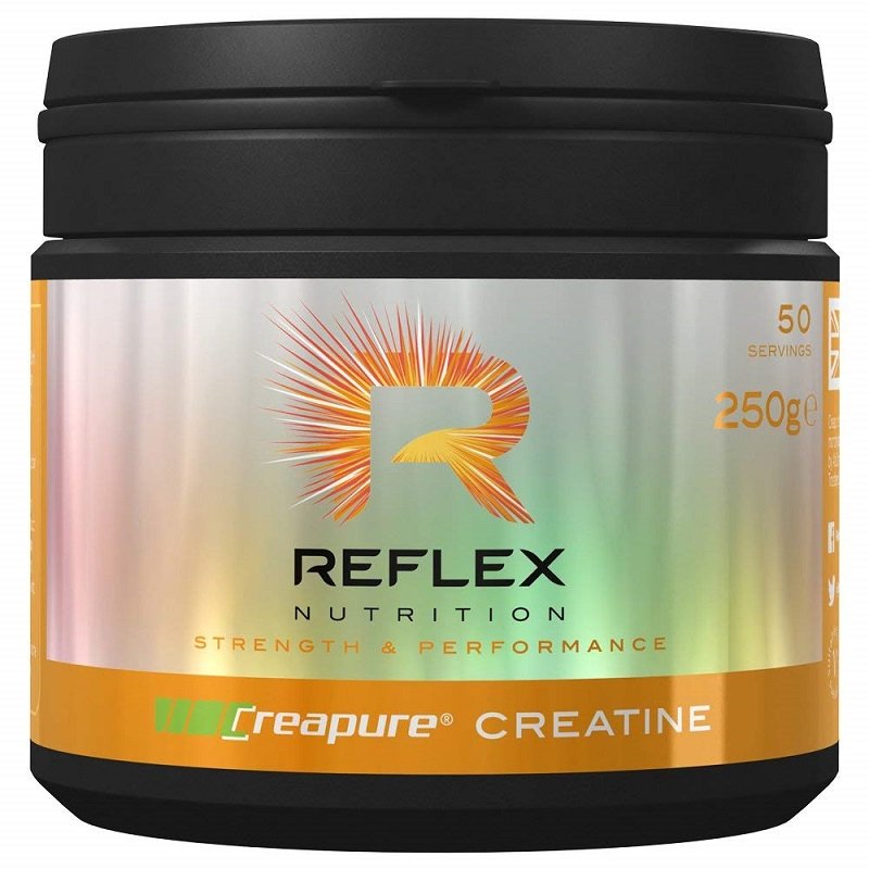 Reflex Nutrition kreatino milteliai, 250 g