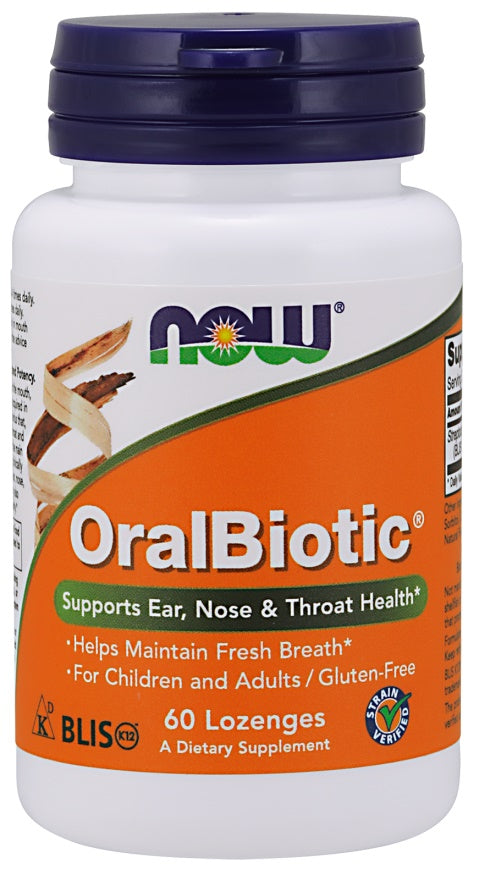NOW Foods OralBiotic pastilės, sveikata ir gerovė