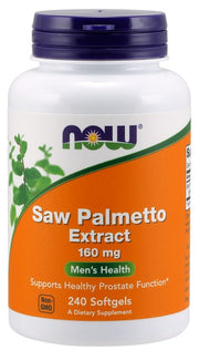 NOW Foods Saw Palmetto ekstraktas, 160mg, 240 kapsulės
