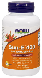 NOW Foods Sun-E 400 IU maisto papildas kapsulės