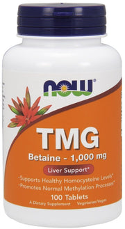 Maisto papildas TMG 1000mg, tablečių pakuotė
