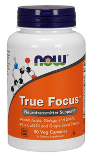 NOW Foods True Focus - 90 kapsulių, sveikata ir gerovė