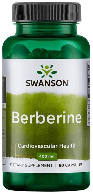 Swanson Berberine maisto papildas kapsulės, 400 mg, sveikatai