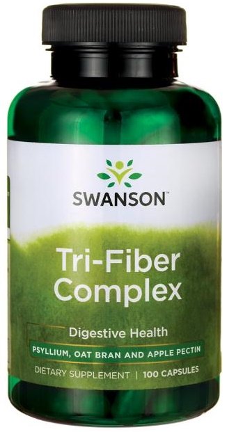Swanson Tri-Fiber Complex kapsulės sveikatai