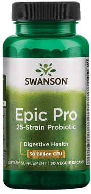 Swanson Epic Pro 25-Strain Probiotikų kapsulės
