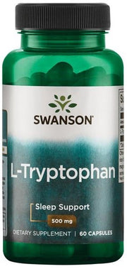 Swanson L-Tryptophan, 500mg - 60 kapsulių