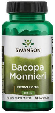 Swanson Bacopa Monnieri, 250 mg - 90 kapslit
