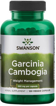 Swanson Garcinia Cambogia, 250mg - 120 kapsulių, maisto papildas, lieknėjimui