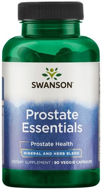 Swanson Prostate Essentials kapsulės, vyrų prostatos papildas, sveikatai