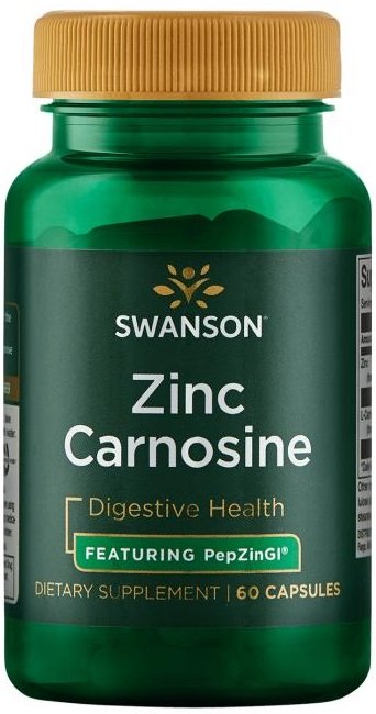 Swanson cinko carnosino maisto papildas kapsulės
