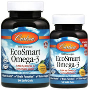 Carlson Labs Omega-3 kapsulės, citrinos skonis, maisto papildas