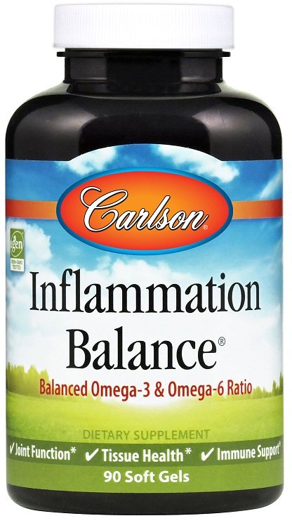 Carlson Labs Inflammation Balance kapsulės