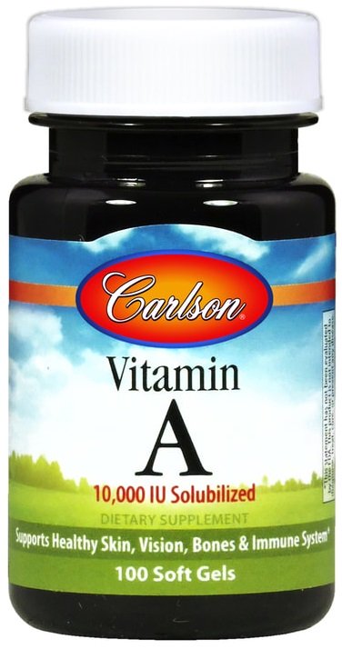 Vitaminas A Carlson Labs