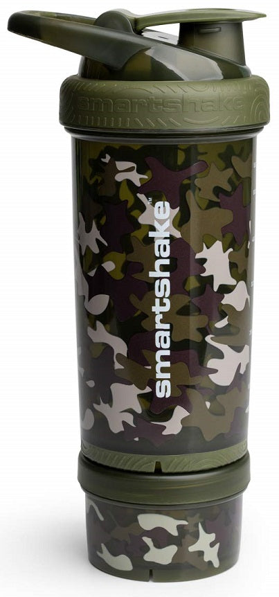 SmartShake Revive Series, Camo Green - 750 ml maisto papildas su kamufliažo dizainu