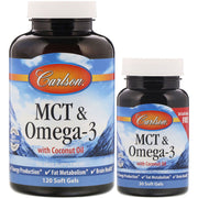 Carlson MCT Omega-3 kapsulės