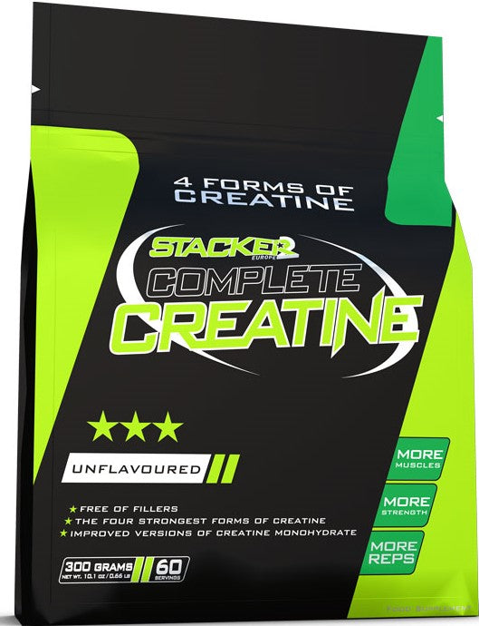 Kreatino papildas Stacker2 Europe Complete Creatine 300g