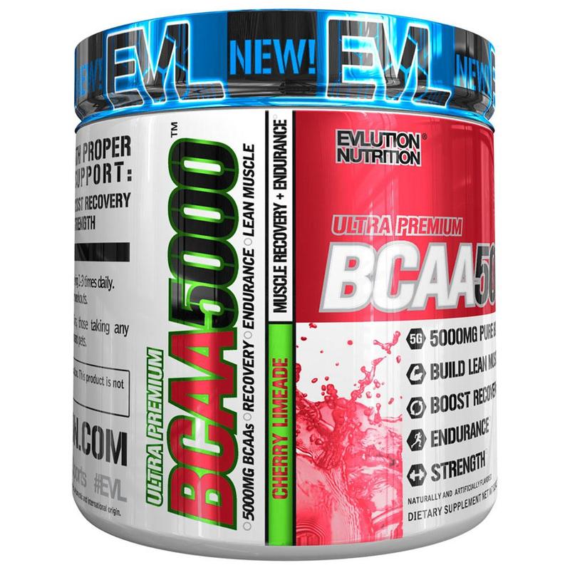 BCAA papildas, vyšnių limonado skonis, sporto papildas