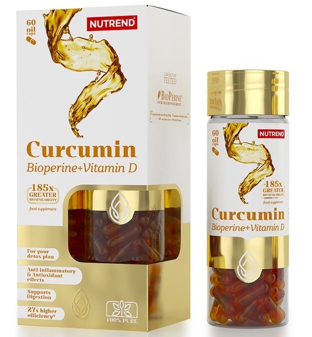 Nutrend Curcumin kapsulės, sveikatos papildas