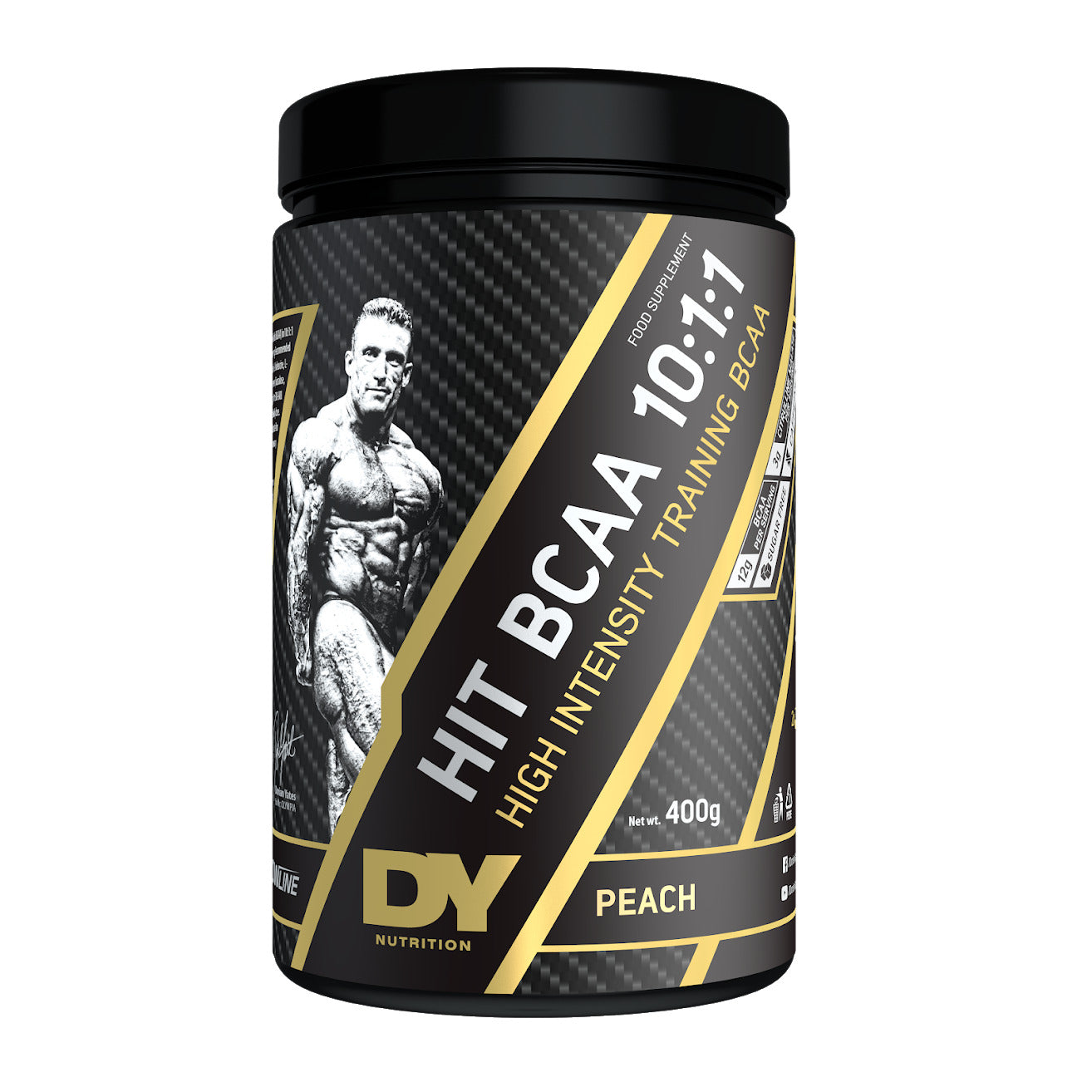 Dorian Yates HIT BCAA 10:1:1, Ananas - 400 g, sporto papildas