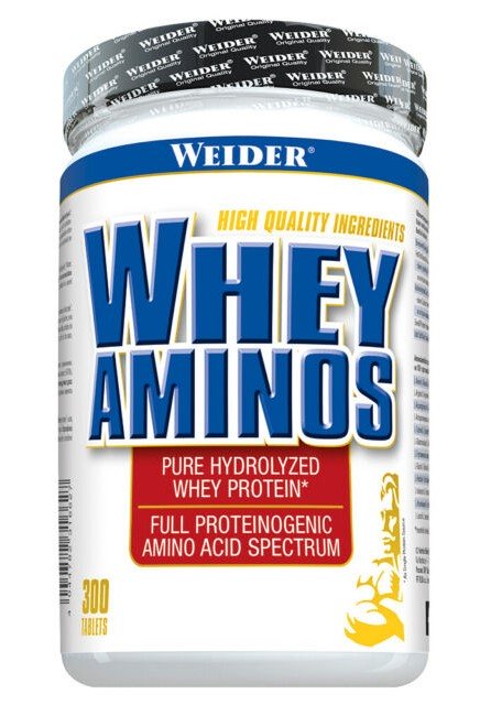 Weider Whey Aminos - 300 tablečių