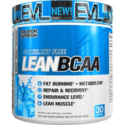 EVLution Nutrition Lean BCAA - Stimulant Free, Blue Raz - 237 gramų maisto papildas