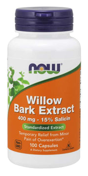 Willow Bark Extract kapsulės sveikatai