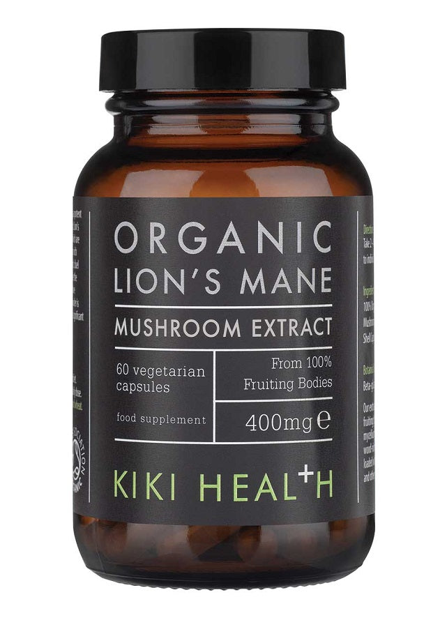 KIKI Health Lion's Mane ekstraktas kapsulės